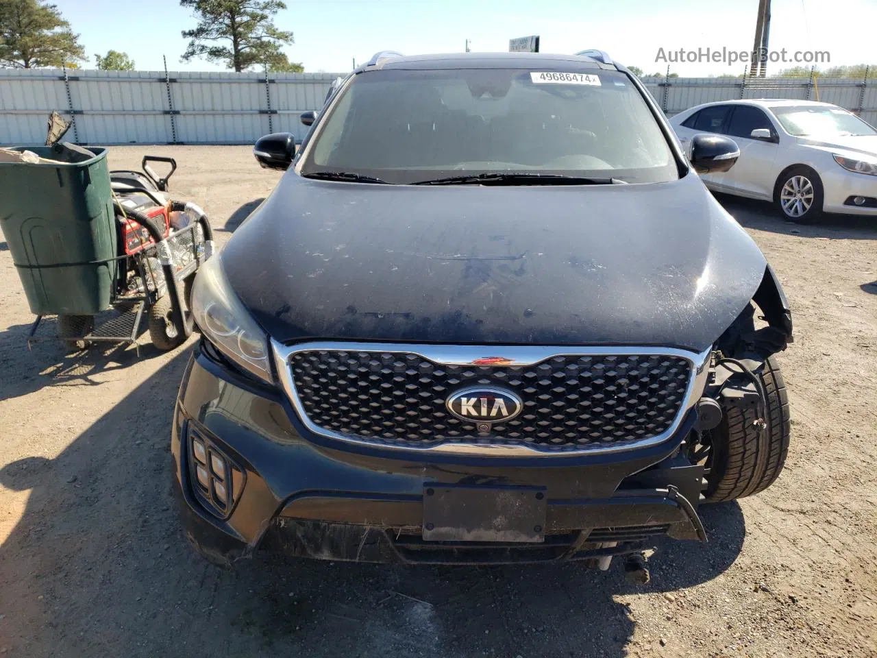 2017 Kia Sorento Sx Черный vin: 5XYPKDA59HG227199