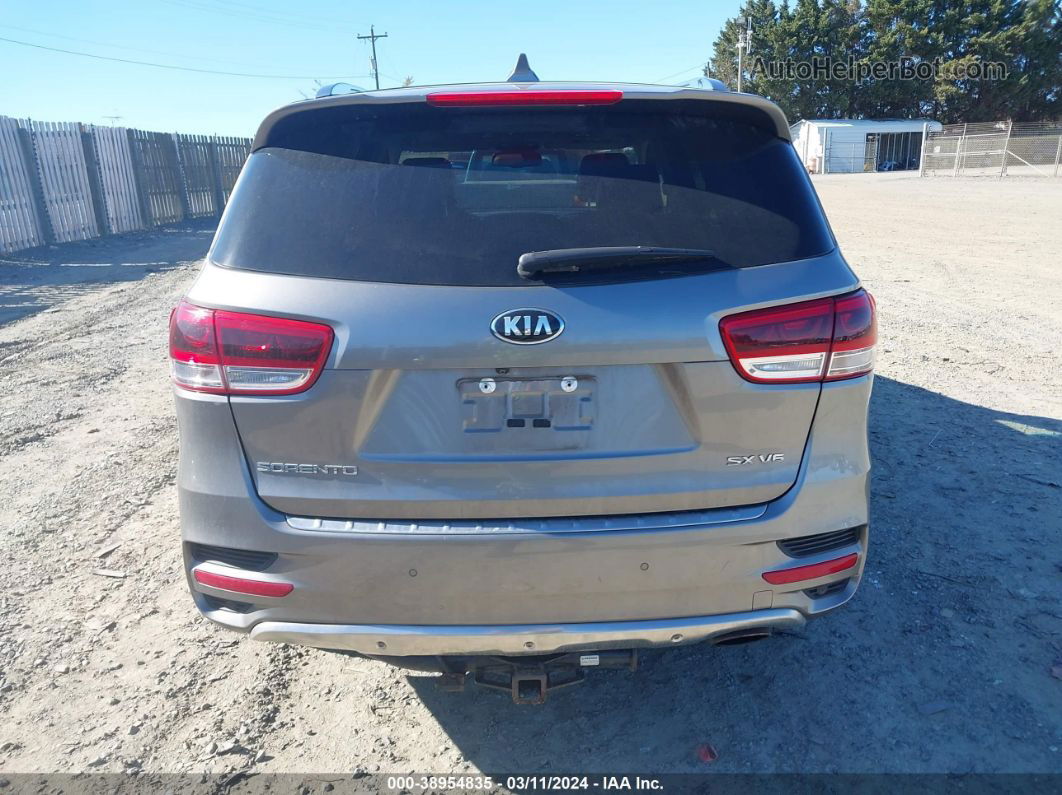 2017 Kia Sorento 3.3l Sx Gray vin: 5XYPKDA5XHG203347