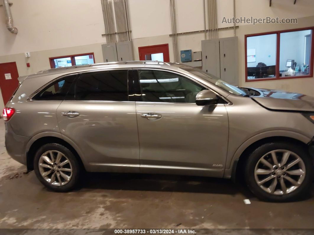 2017 Kia Sorento 3.3l Sxl Gray vin: 5XYPKDA5XHG295608