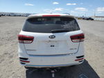 2018 Kia Sorento Sx White vin: 5XYPKDA5XJG395021