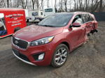 2018 Kia Sorento Sx Красный vin: 5XYPKDA5XJG424470