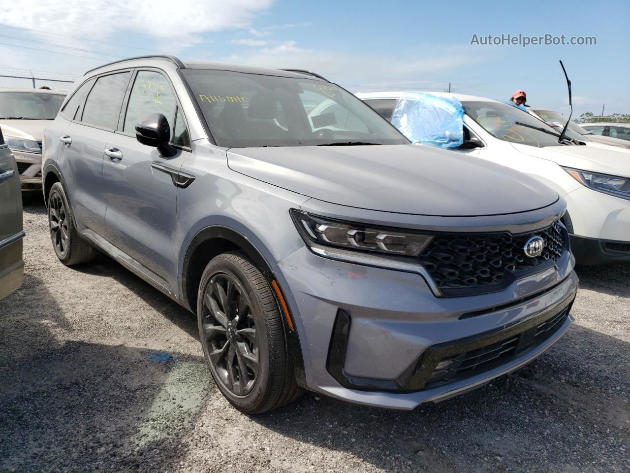 Price & History 2021 Kia Sorento Sx 2.5l 4 vin: 5XYRK4LF4MG044821