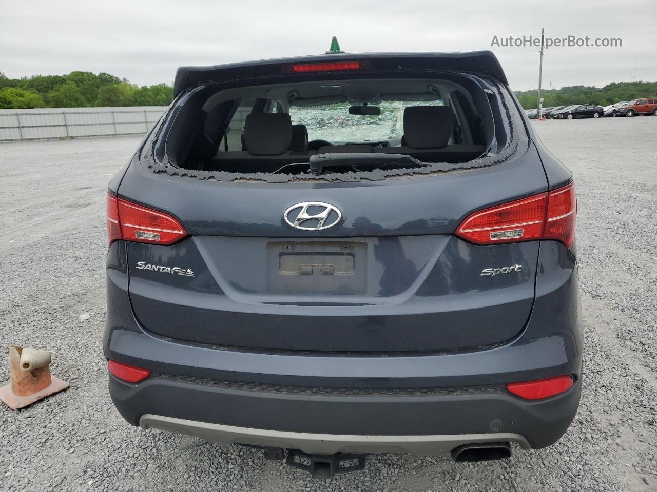 2015 Hyundai Santa Fe Sport  Blue vin: 5XYZT3LB0FG292345