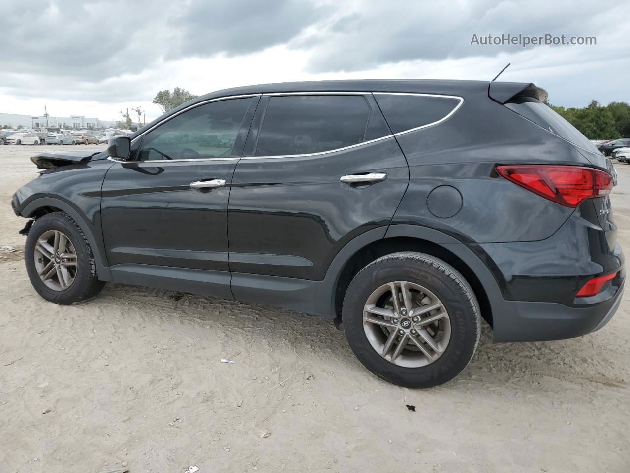 2018 Hyundai Santa Fe Sport  Black vin: 5XYZT3LB0JG541011