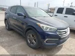 2018 Hyundai Santa Fe Sport   Blue vin: 5XYZT3LB0JG543132