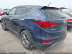 2018 Hyundai Santa Fe Sport   Blue vin: 5XYZT3LB0JG543132