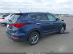 2018 Hyundai Santa Fe Sport 2.4l Синий vin: 5XYZT3LB0JG553918