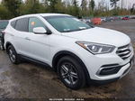 2018 Hyundai Santa Fe Sport 2.4l White vin: 5XYZT3LB0JG568208