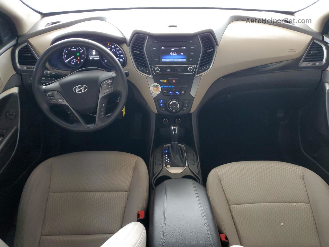 2018 Hyundai Santa Fe Sport  Blue vin: 5XYZT3LB0JG571402