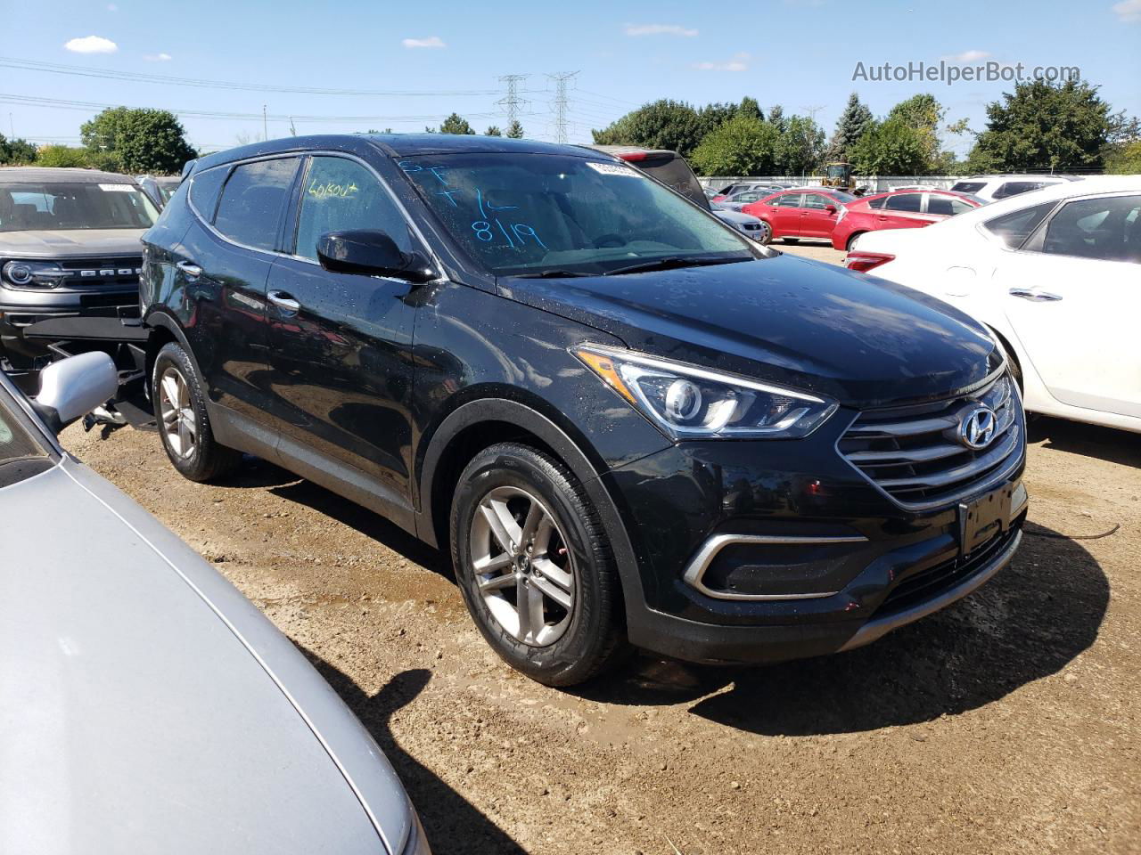 2018 Hyundai Santa Fe Sport  Black vin: 5XYZT3LB1JG532141