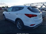 2018 Hyundai Santa Fe Sport 2.4l White vin: 5XYZT3LB1JG569254
