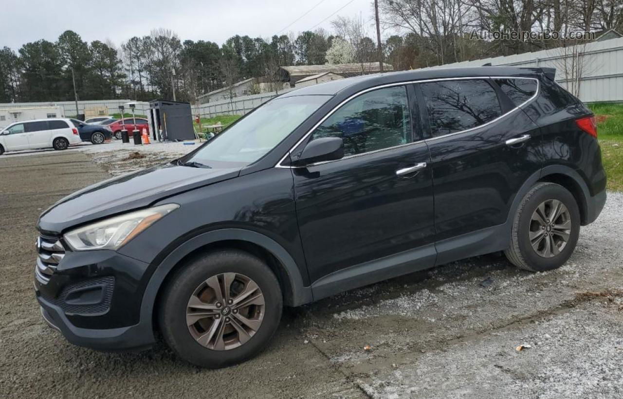 2015 Hyundai Santa Fe Sport  Black vin: 5XYZT3LB2FG271383