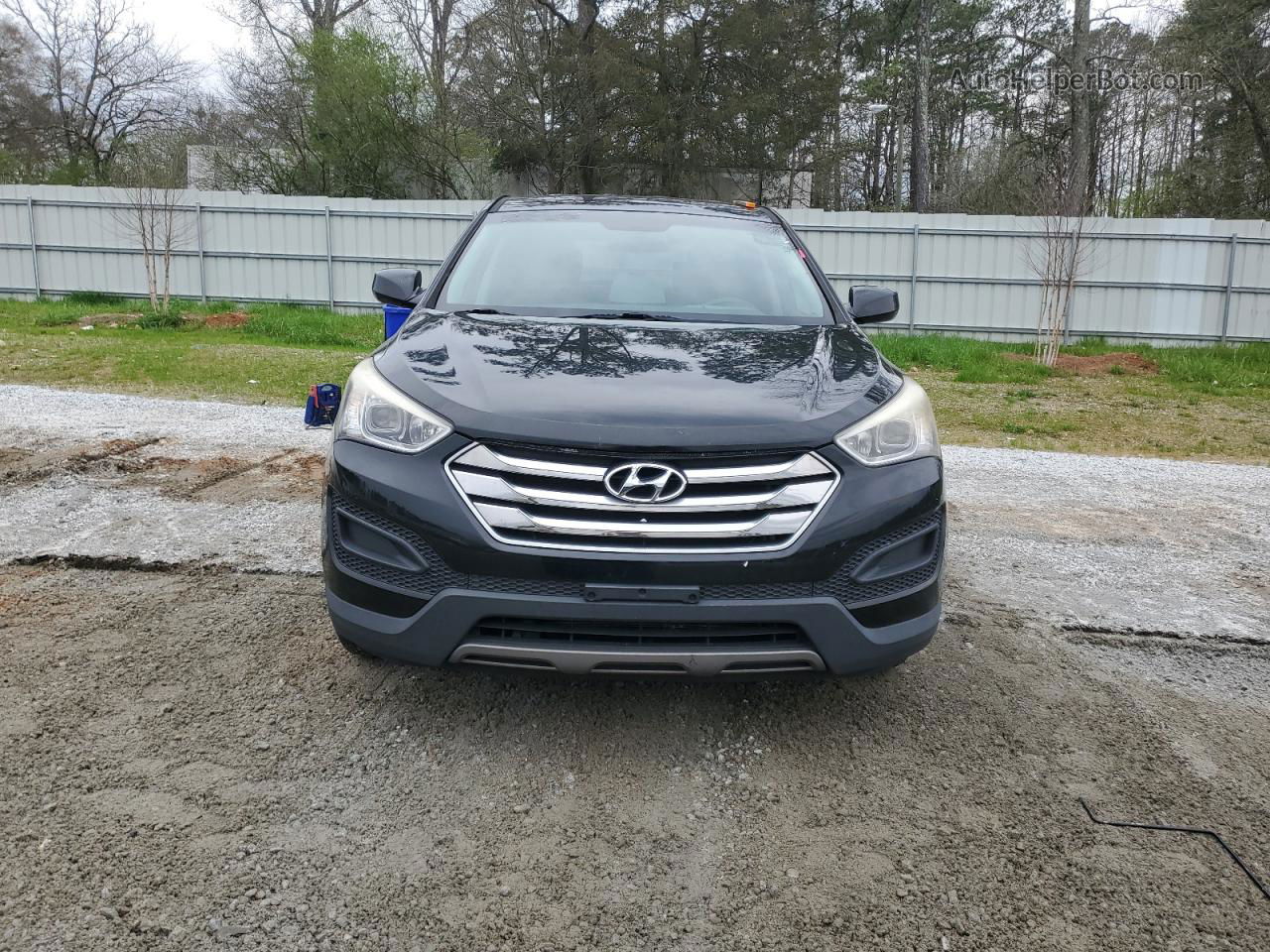 2015 Hyundai Santa Fe Sport  Black vin: 5XYZT3LB2FG271383