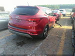 2018 Hyundai Santa Fe Sport 2.4l Red vin: 5XYZT3LB2JG503344