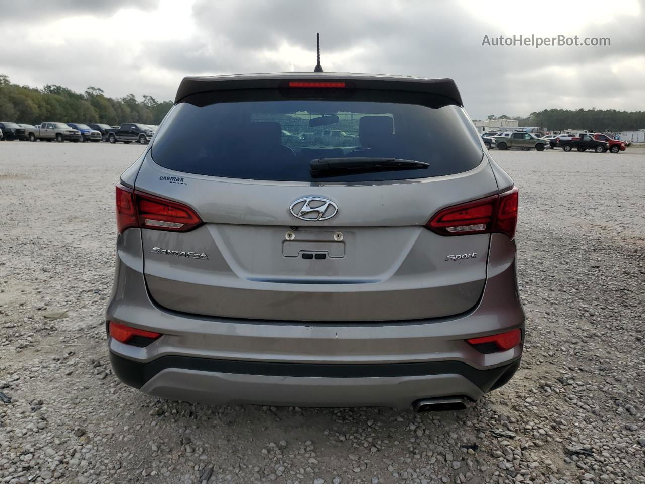 2018 Hyundai Santa Fe Sport  Коричневый vin: 5XYZT3LB2JG521293