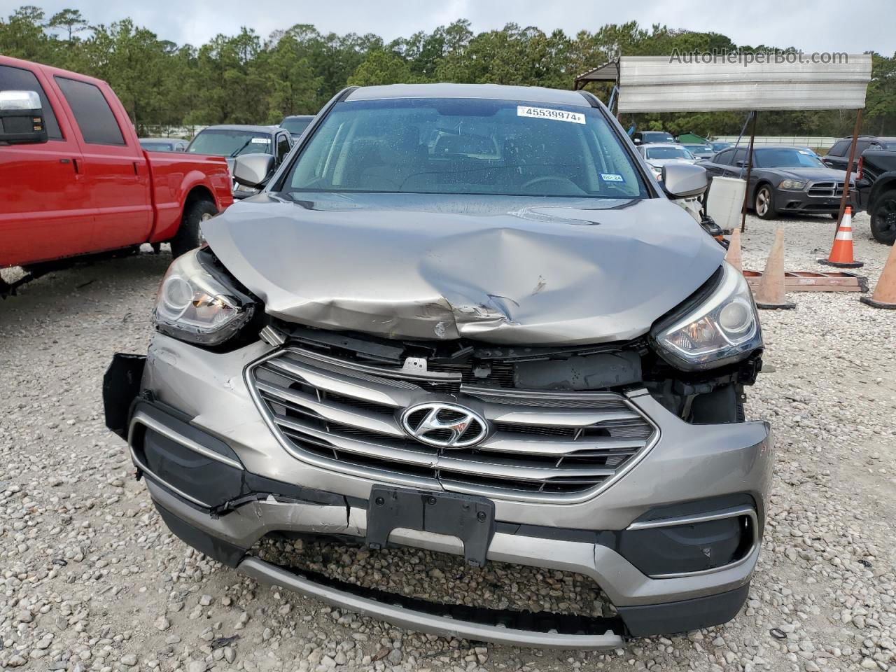 2018 Hyundai Santa Fe Sport  Brown vin: 5XYZT3LB2JG521293