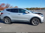 2018 Hyundai Santa Fe Sport 2.4l Silver vin: 5XYZT3LB2JG527157