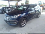 2018 Hyundai Santa Fe Sport 2.4l Синий vin: 5XYZT3LB2JG531855