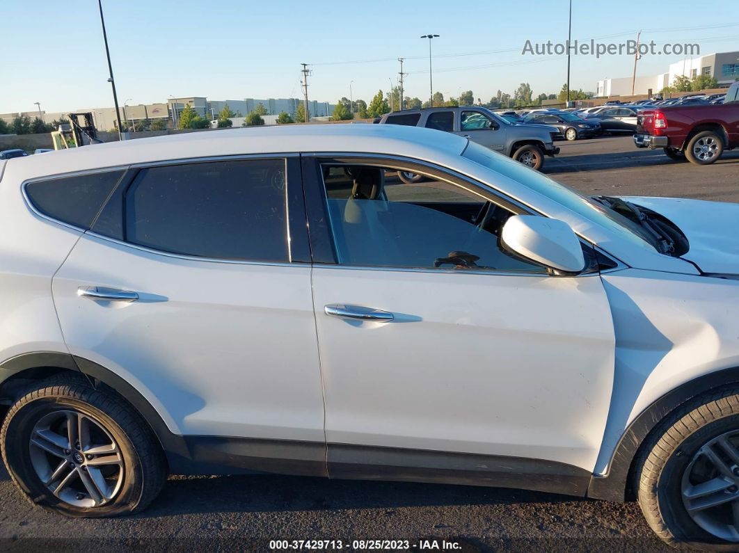 2018 Hyundai Santa Fe Sport 2.4l White vin: 5XYZT3LB2JG542595