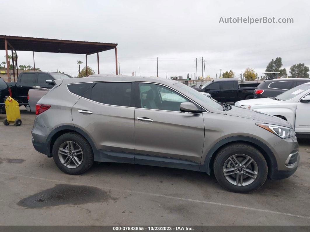 2018 Hyundai Santa Fe Sport 2.4l Gray vin: 5XYZT3LB2JG543911