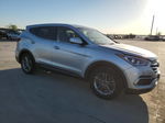 2018 Hyundai Santa Fe Sport  Silver vin: 5XYZT3LB2JG555816