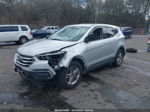 2018 Hyundai Santa Fe Sport 2.4l Silver vin: 5XYZT3LB2JG566105