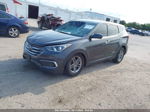 2018 Hyundai Santa Fe Sport 2.4l Gray vin: 5XYZT3LB2JG566282