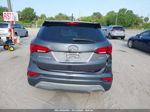 2018 Hyundai Santa Fe Sport 2.4l Gray vin: 5XYZT3LB2JG566282