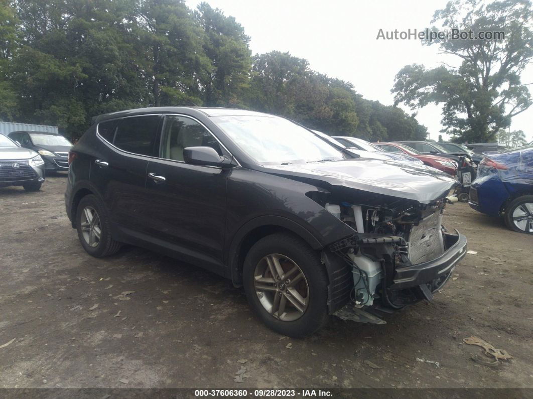 2018 Hyundai Santa Fe Sport 2.4l Gray vin: 5XYZT3LB2JG567786