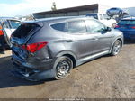 2018 Hyundai Santa Fe Sport 2.4l Gray vin: 5XYZT3LB2JG567805