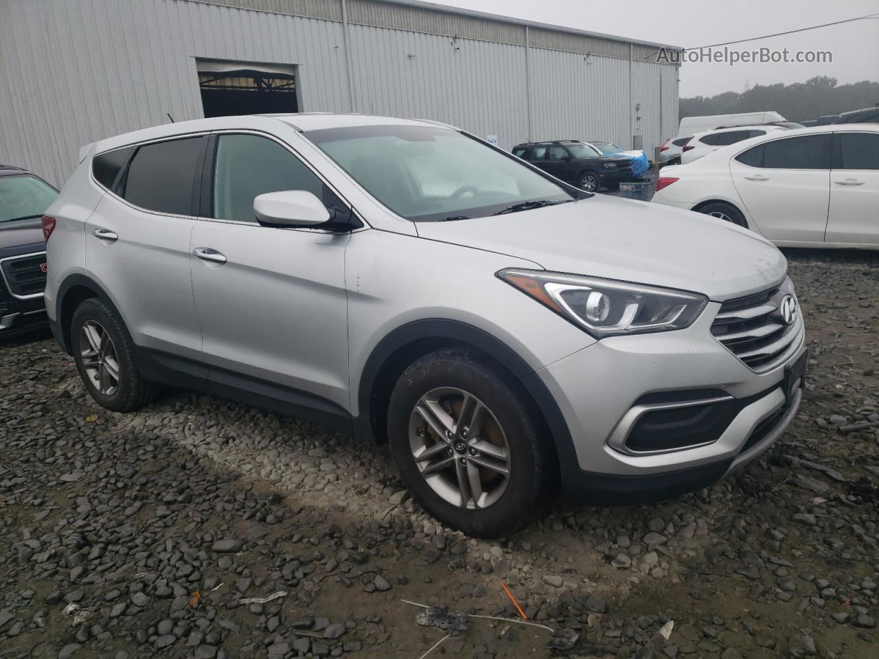 2018 Hyundai Santa Fe Sport  Серебряный vin: 5XYZT3LB2JG571997