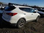 2013 Hyundai Santa Fe Sport  White vin: 5XYZT3LB3DG017274