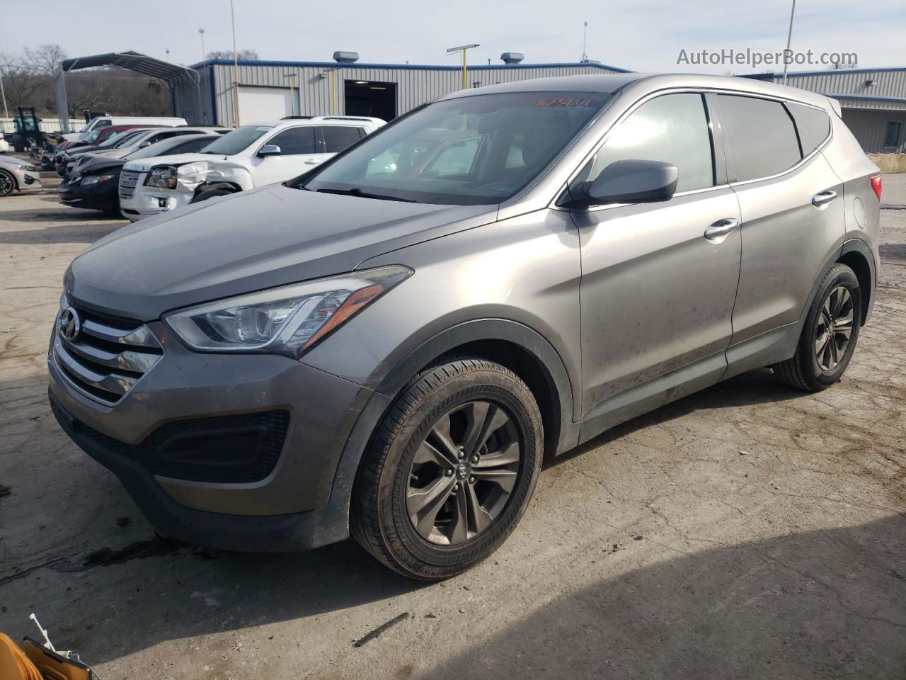 2015 Hyundai Santa Fe Sport  Серый vin: 5XYZT3LB3FG296955