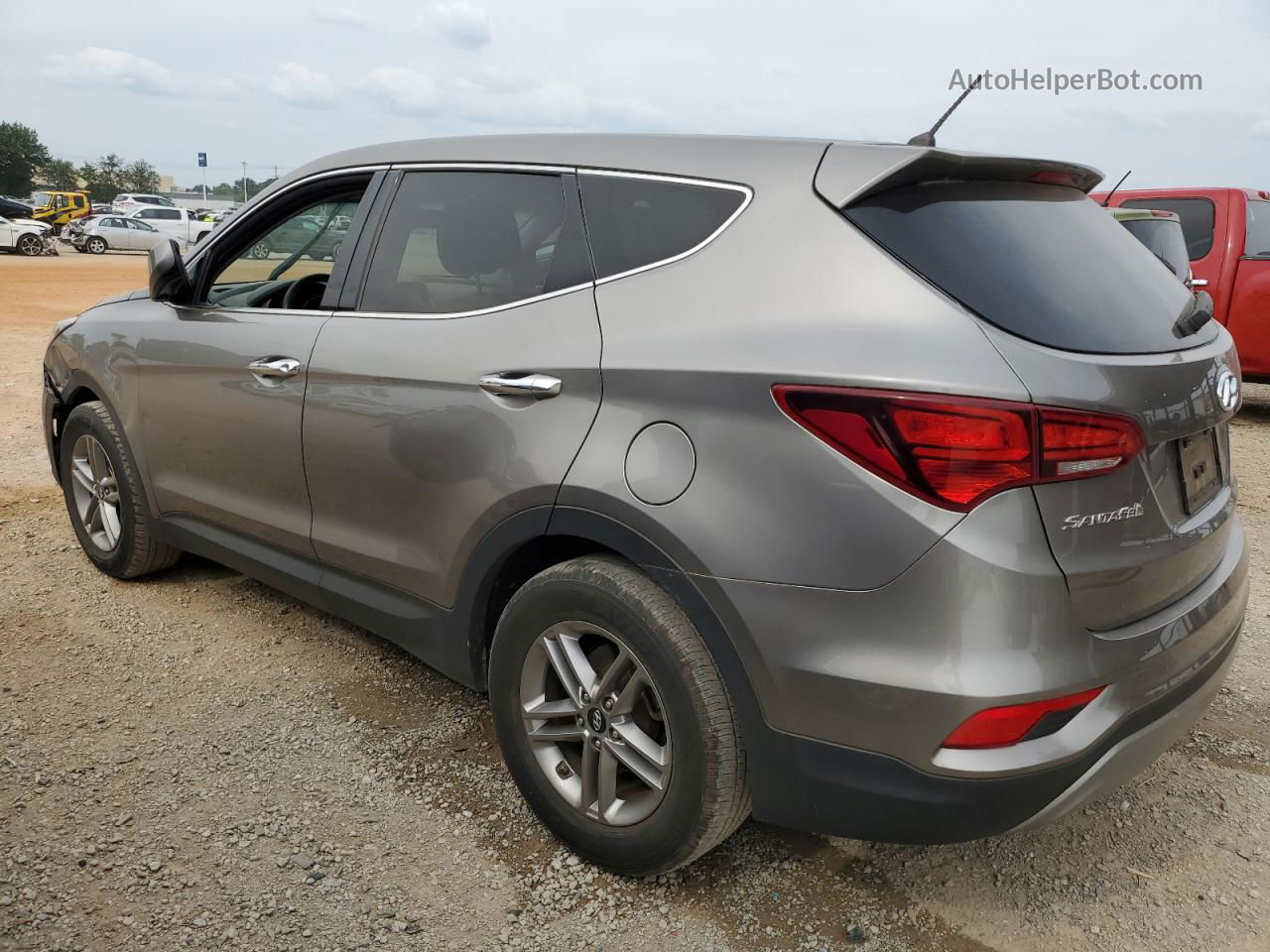 2018 Hyundai Santa Fe Sport  Gray vin: 5XYZT3LB3JG530049