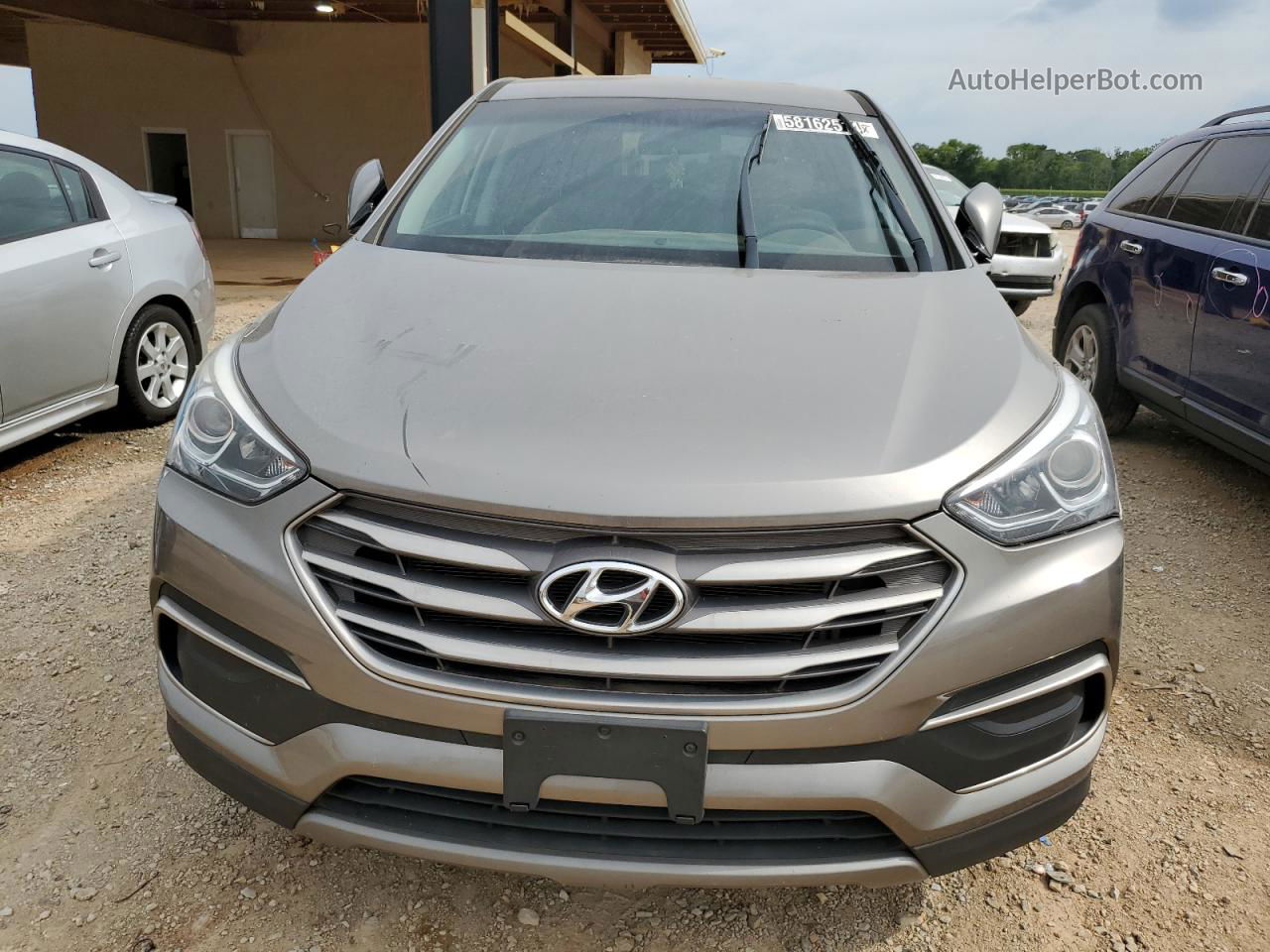 2018 Hyundai Santa Fe Sport  Gray vin: 5XYZT3LB3JG530049