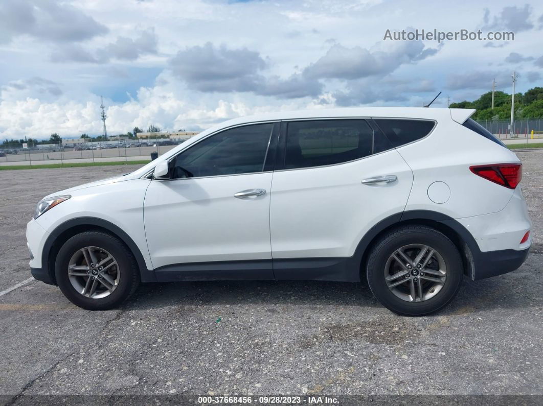 2018 Hyundai Santa Fe Sport 2.4l White vin: 5XYZT3LB3JG566663