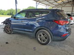 2018 Hyundai Santa Fe Sport  Синий vin: 5XYZT3LB3JG572964