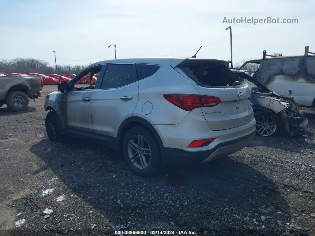 2018 Hyundai Santa Fe Sport 2.4l Серебряный vin: 5XYZT3LB4JG539620