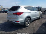 2018 Hyundai Santa Fe Sport 2.4l Silver vin: 5XYZT3LB4JG539620