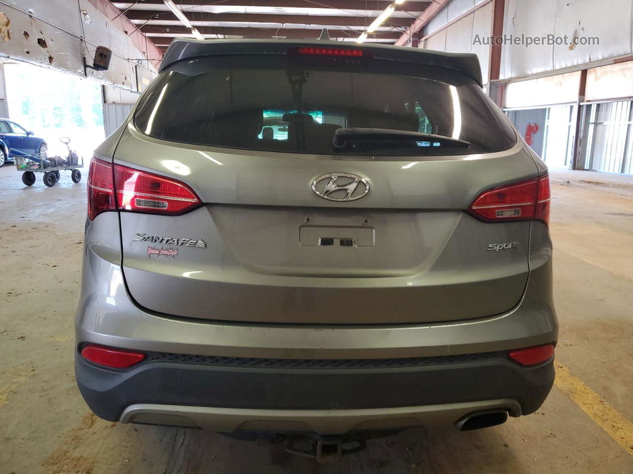 2013 Hyundai Santa Fe Sport  Gray vin: 5XYZT3LB5DG117313