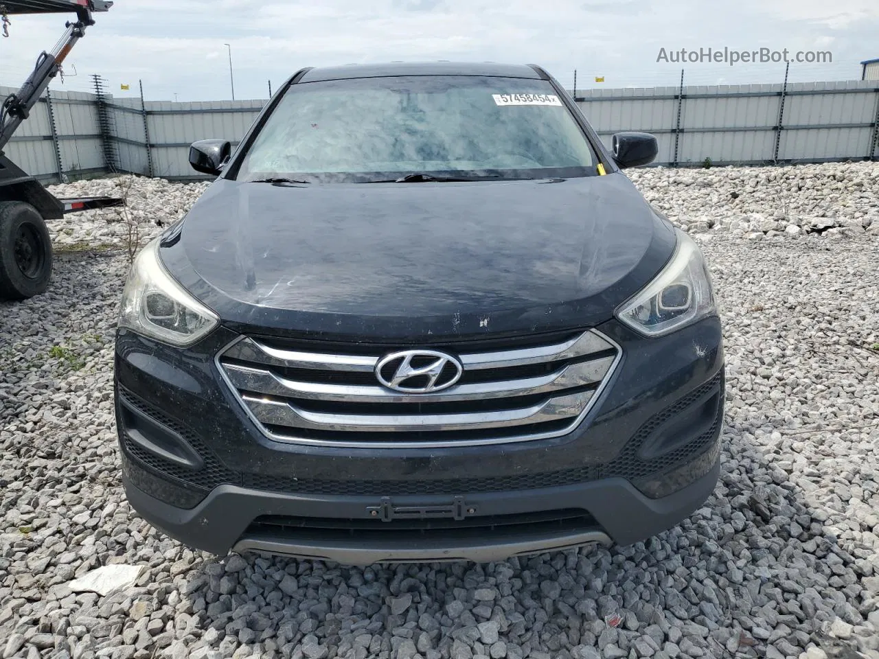 2015 Hyundai Santa Fe Sport  Black vin: 5XYZT3LB5FG295435