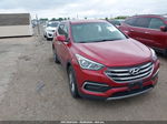 2018 Hyundai Santa Fe Sport 2.4l Темно-бордовый vin: 5XYZT3LB5JG530683