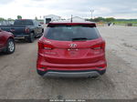 2018 Hyundai Santa Fe Sport 2.4l Темно-бордовый vin: 5XYZT3LB5JG530683