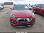 2018 Hyundai Santa Fe Sport 2.4l Maroon vin: 5XYZT3LB5JG530683