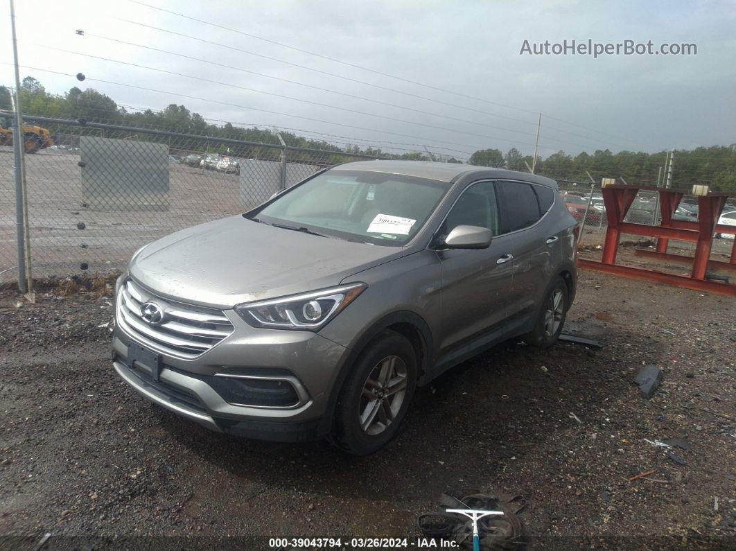 2018 Hyundai Santa Fe Sport   Gray vin: 5XYZT3LB5JG530845