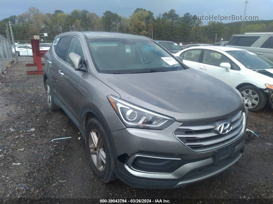 2018 Hyundai Santa Fe Sport   Gray vin: 5XYZT3LB5JG530845