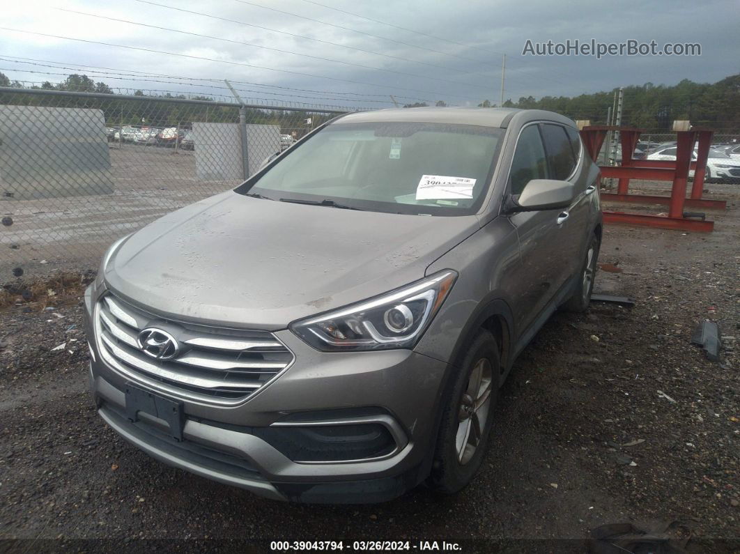 2018 Hyundai Santa Fe Sport   Gray vin: 5XYZT3LB5JG530845