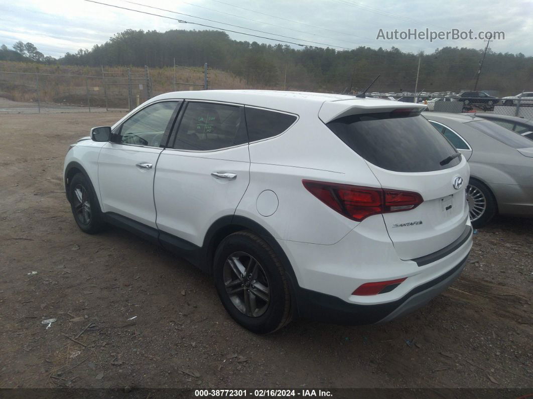 2018 Hyundai Santa Fe Sport 2.4l White vin: 5XYZT3LB5JG569256