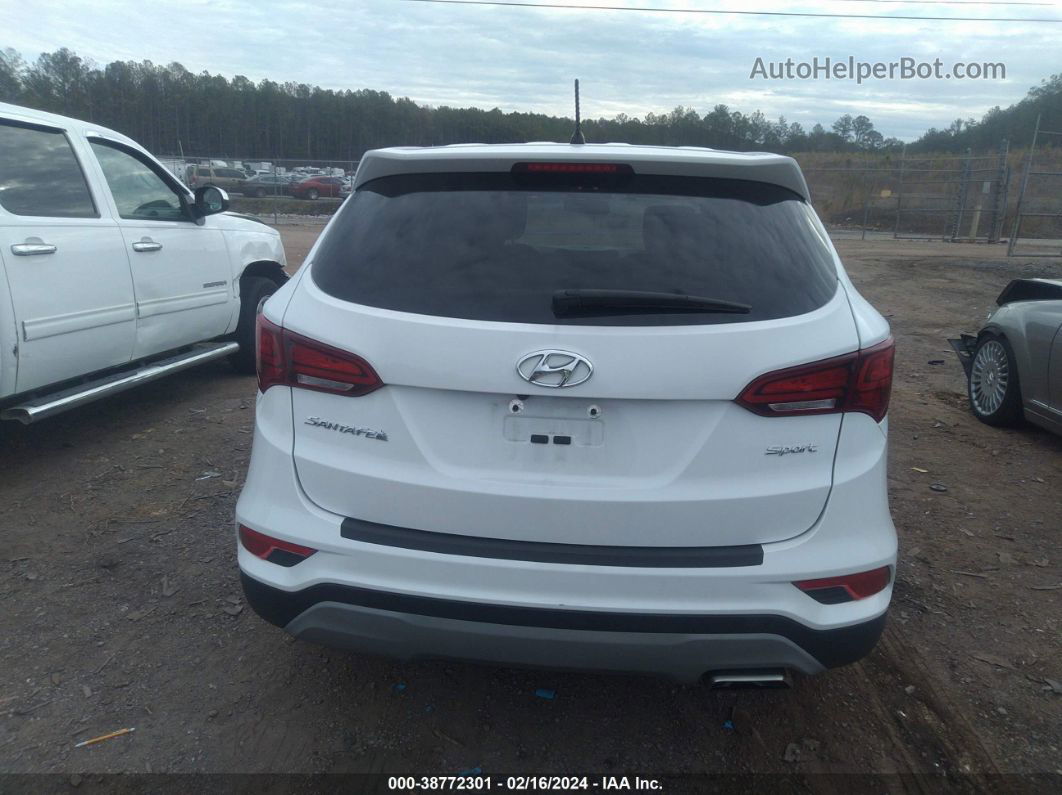 2018 Hyundai Santa Fe Sport 2.4l Белый vin: 5XYZT3LB5JG569256