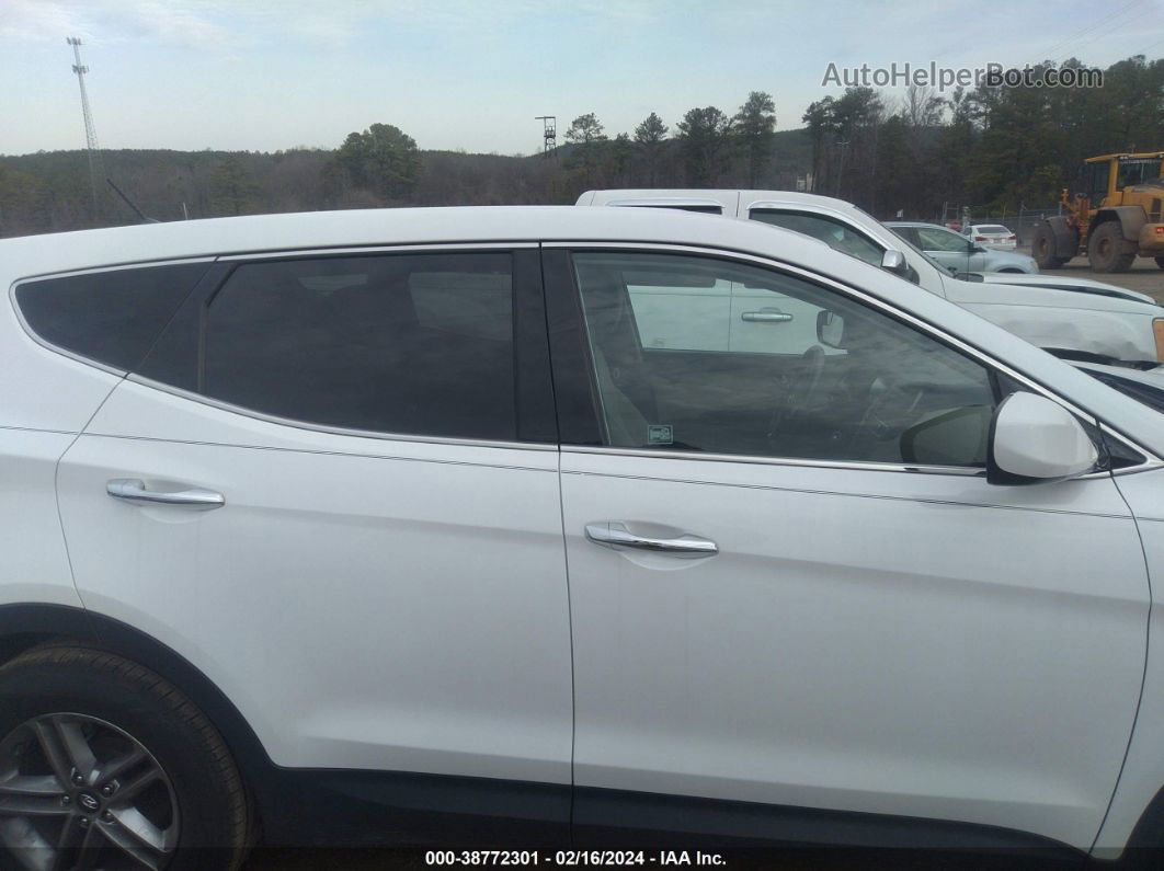 2018 Hyundai Santa Fe Sport 2.4l White vin: 5XYZT3LB5JG569256